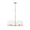 Z-Lite Callista 5 Light Chandelier, Rubbed Brass & Clear 3032-5RB - alternate 8